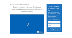 Desktop Screenshot of breakthroughmarketingsecrets.com
